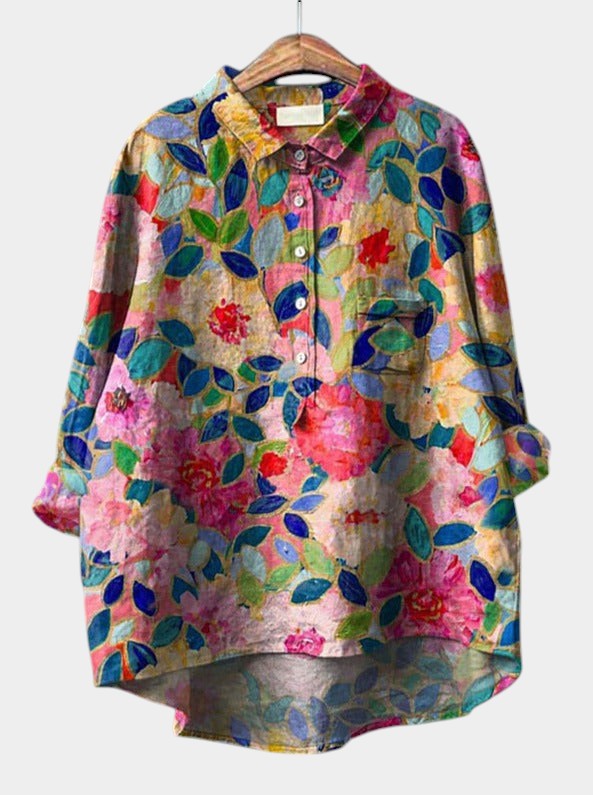 IRZA | Blouse Classique à Fleurs