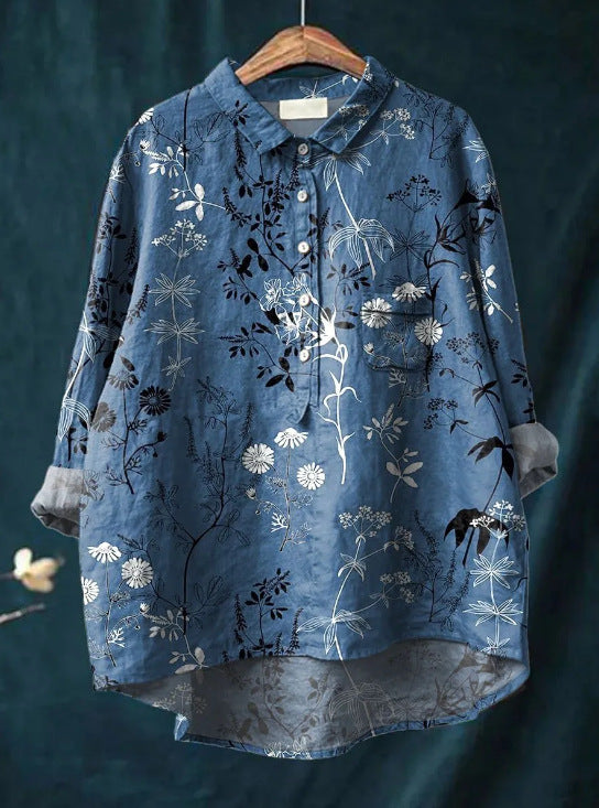 IRZA | Blouse Classique à Fleurs