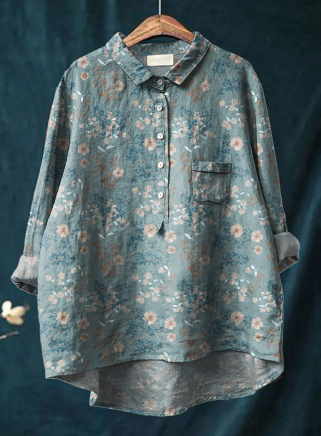 IRZA | Blouse Classique à Fleurs