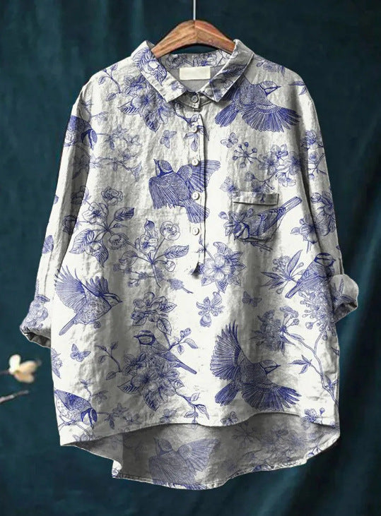 IRZA | Blouse Classique à Fleurs