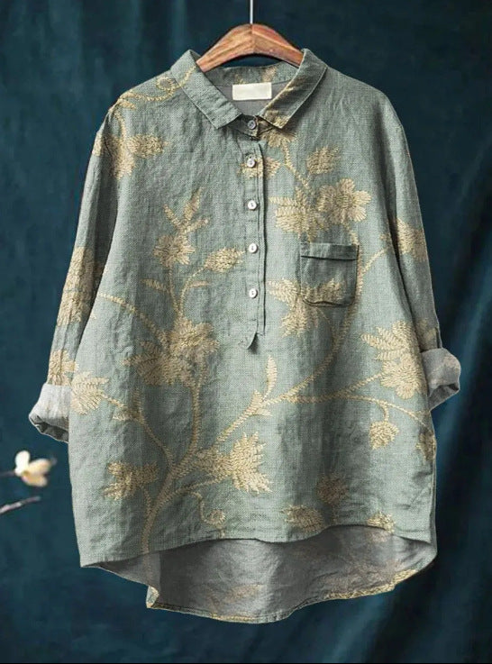 IRZA | Blouse Classique à Fleurs